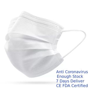 China Non Woven Disposable Face Mask Latex Free For Industrial / House Cleaning on sale