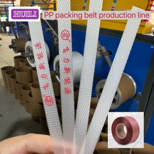 5-19 mm PP Strap Making Machine Single Screw PP Strap Production Line PLC
