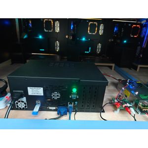 Amusement park redemption coin-operated 3 players ball shooting game machine for