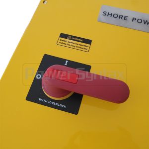 5P 250A IP67 Mechanical Interlocked Socket Box PowerSyntax High Current Wall