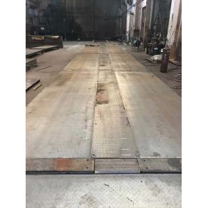 Truck Weight Machine Multi Deck Weighbridge / Weighing Caravan On Weighbridge