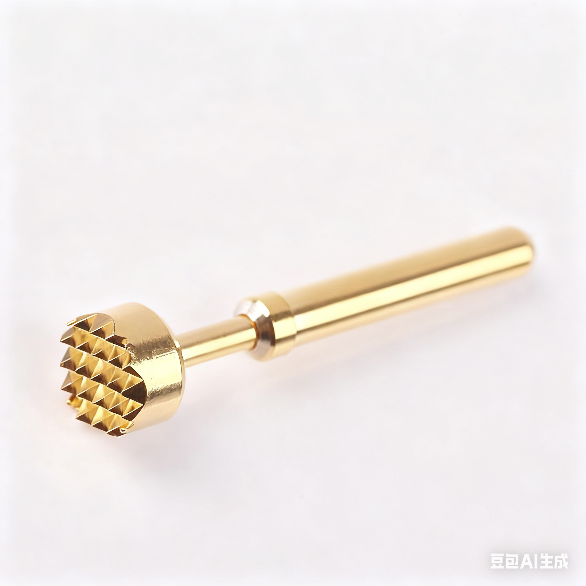 Customized Gold Plated Spring Test Probe with 1.90mm Pitch and 1.35mm/1.40mm