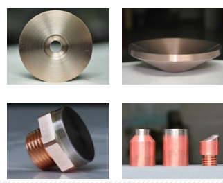 260HB Hardness W90Cu10 Tungsten Copper Alloy High Voltage Discharge Electrodes