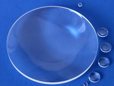 Customized high quality quartz glass lens plano-convex lens or optical lens with