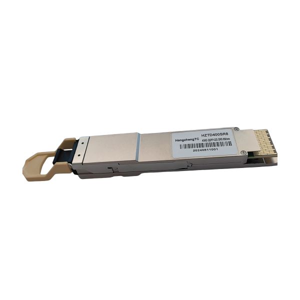 Quality HZTD400SR8 400G QSFP-DD Transceiver With 850nm Wavelength And Single 3.3V Power Supply wholesale