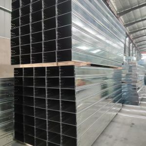 Smooth Galvanized Cable Tray Durable And Strong Screws Installation Method Easy