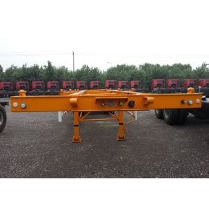 30t Payload 2 Axles 40ft Skeleton Container Semi Trailer