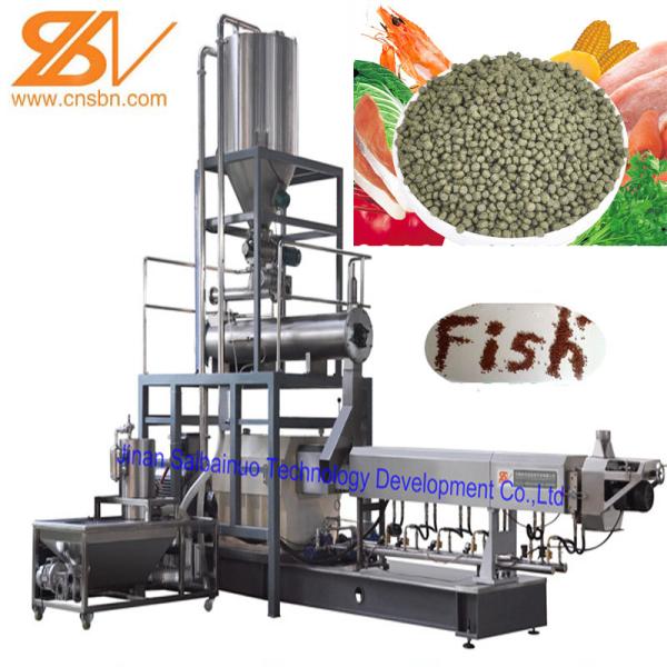 SLG95 Fish Feed Processing Machine , Pet Food Processing Machinery Aquatic