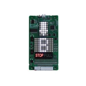 144 X 72mm White Segment LCD Display For Elevator Monarch 7 Segment Display