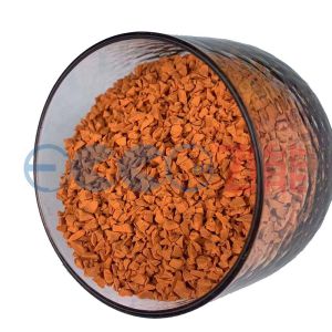 4mm Colored EPDM Rubber Granules OEM Wet Pour Rubber Flooring