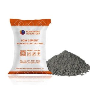 High Strength Self Flowing Refractory Castable High Alumina Low Cement Castable
