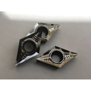 DCGT070204 Aluminum Inserts , Carbide Turning Inserts With High Machined Surface