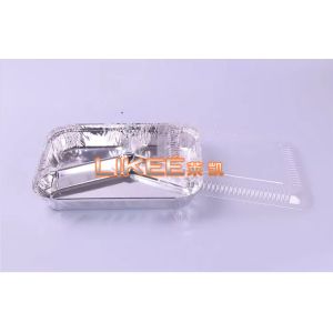 Odorless Food Packaging Aluminium Foil Container 100% Recyclable