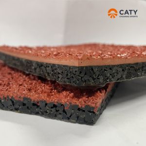 Eco-Friendly SBR Rubber Granules with Friction Factor 0.57 and Vertical