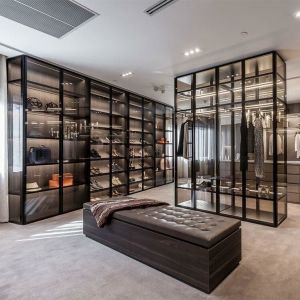 Foldable Modern Design Walk-In Closet for Specific Wardrobe Customizable and