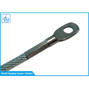 Galvanized Coated Steel Wire Rope Sling 4mm With Stamped Eyelet