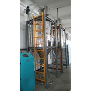 Stainless Steel Hopper Desiccant Dryers For Plastics Temperature Control Range