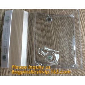 Plastic Bag OEM Custom PVC Loop Handle Image Printed Plastic Shopping Bag