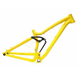China Lightweight Enduro Full Sus Mtb Frame Aluminum Alloy AL6061 160mm Travel on sale
