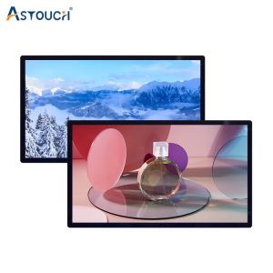 Cheap 27 Inch Wall Mounted Digital Signage Pcap Electronic Advertising Displays for sale