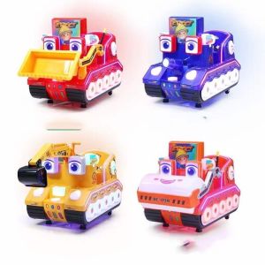 Kiddie Rides Bulldozer Car Game Machine Controller Box for 1 Player 110V/220V
