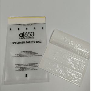 Various Size 95kPa Biohazard Bag For Medical Envelopes Transport