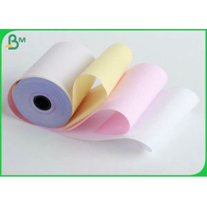50g White blue Pink 3 Part Carbonless Paper For Making Invoice Pad