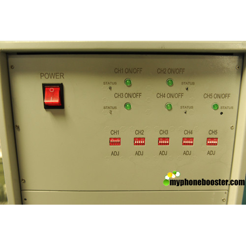 Quality 4 Bands 400W High Power Waterproof Outdoor Prisons Jails Signal Jammer Block GSM DCS 3G 4G Jamming Range Up To 500 Meter wholesale