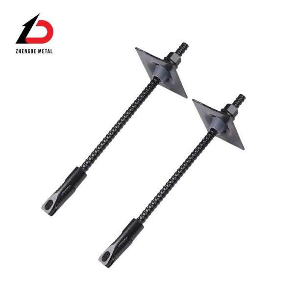 Quality High Quantity Micro Pile Anti Floating Anchor Rod M6-M24 JIS SCR440 ASTM5140 Hot DIP Galvanized Anchor Rod with High Tensile Strength wholesale