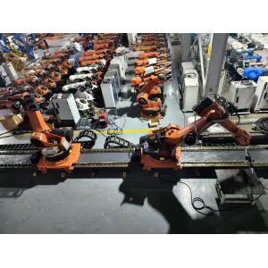1.5m X 1m X 1m Injection Robot Arm Floor Installation for Efficiency