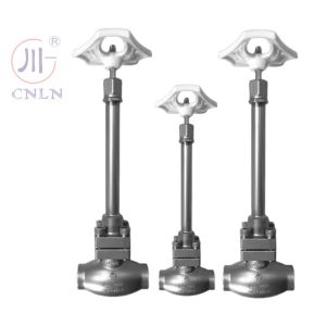 Manual CF3/CF8 Long Stem Globe Valve For Cryogenic Storage Tank / Liquid Gas