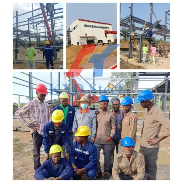 Factory Metal Space Frame Warehouse Peb Structure Commercial Building