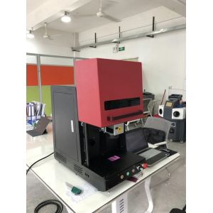 High Speed Portable Fiber Laser Marking Machine 20W EZCAD Control Software For