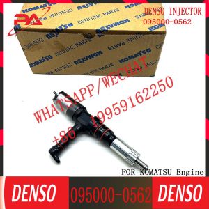 China SA6D140E-3/3H Common Rail Injector 095000-0561 095000-0562 For KOMA-TSU 6218-11-3101 6218-11-3102 PC600-7/PC650-7/WA500- on sale