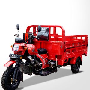 China 200cc Heavy Loading Motorized Cargo Tricycles with Open Body Type and 180 Brake Drums on sale