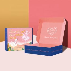 Customized Double-Sided Color Printing Cosmetics Express Box Airplane Box Corrugated Paper Packaging Box