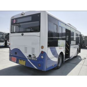 Transit Bus 20-40 Seat Electric City Bus With Auto Transmission LHD Public Bus