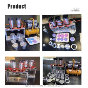 Customized Bath Bombs Press Machine for Personal Care Diameter of Briquette 10