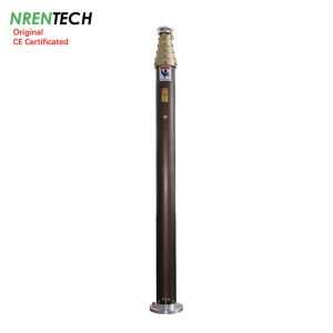 China 9m non-lockable pneumatic telescoping antenna mast on sale