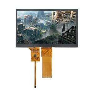 1024x600 Resolution PCAP Touch Display I2C Interface IPS 7 Inch TFT LCD Screen