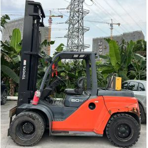 China Used For Toyota 8F60 Forklift With 3ton Capacity Diesel & Gas Engine Japan Made Low Oil Safety In Good Condition on sale