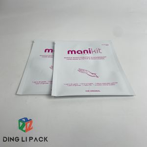 Custom Printed Logo Design open top heat foil aluminum heat seal 3 sides sealing