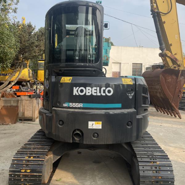 SK55 5.5Ton Kobelco Mini Used Excavator With Good Quality Excellent Function
