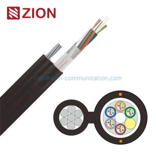 Quality GYFTC8A FRP CSM Aluminum Armored Figure 8 Fiber Optic Cable Aerial Installation wholesale