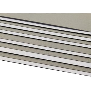 Thickness 0.28mm-0.58mm Duplex Board with Grey Back One Side Coated for Packing