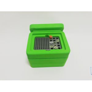 Cheap Green Color Ice Free Cooling Workstation -20℃~ 0℃ Temperature For Experiment holding time over 8hours for sale