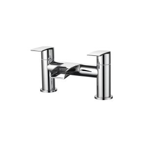 China 3/4 Ceramic Cartridge Bath Shower Mixer Modern Style Chrome Finish T8114 on sale