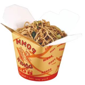 Wholesale Custom Eco-Friendly Kraft Box For Fast Food Burger, Fries & Chicken