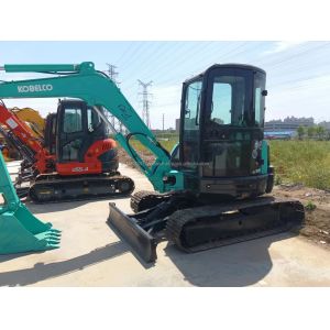 Used Kobelco SK55SR Excavator with Original Hydraulic Pump and Low Working Hours