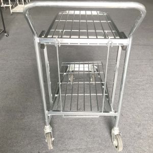 Load 300kgs Q235 Galvanized Foldable Transport Trolley